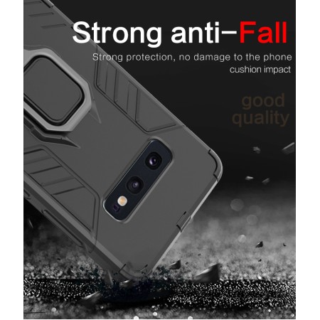 Husa pentru Samsung Galaxy S10e - Techsuit Silicone Shield - Black