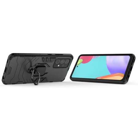 Husa pentru Samsung Galaxy A32 5G - Techsuit Silicone Shield - Black