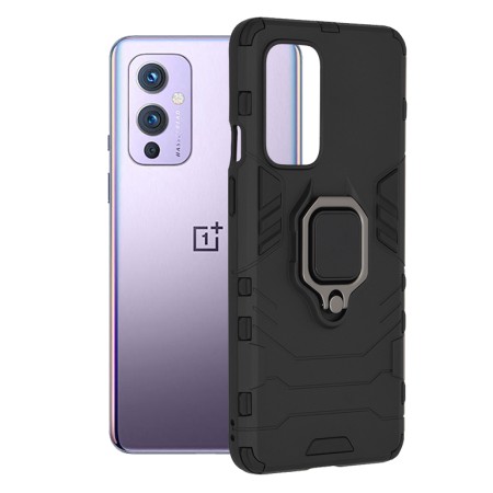 Husa pentru OnePlus 9 - Techsuit Silicone Shield - Black