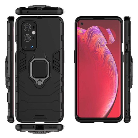 Husa pentru OnePlus 9 Pro - Techsuit Silicone Shield - Black