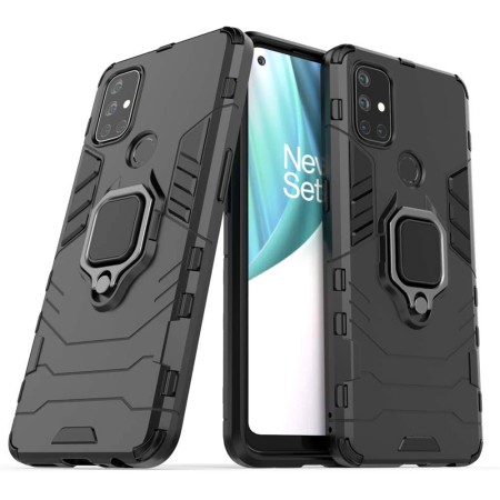 Husa pentru OnePlus Nord N10 5G - Techsuit Silicone Shield - Black