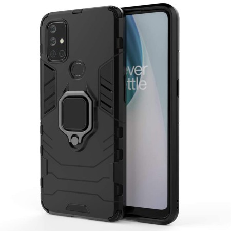 Husa pentru OnePlus Nord N10 5G - Techsuit Silicone Shield - Black