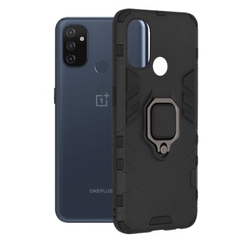 Husa pentru OnePlus Nord N100 - Techsuit Silicone Shield - Black