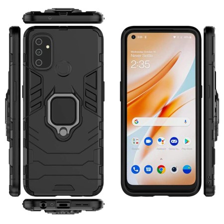 Husa pentru OnePlus Nord N100 - Techsuit Silicone Shield - Black