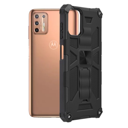 Husa pentru Motorola Moto G9 Plus - Techsuit Blazor Series - Black