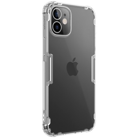 Husa pentru iPhone 12 / 12 Pro - Nillkin Nature TPU Case - Transparent