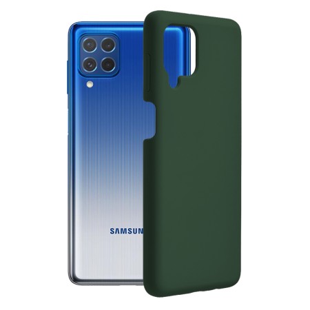 Husa pentru Samsung Galaxy M62/ F62 - Techsuit Soft Edge Silicone - Dark Green