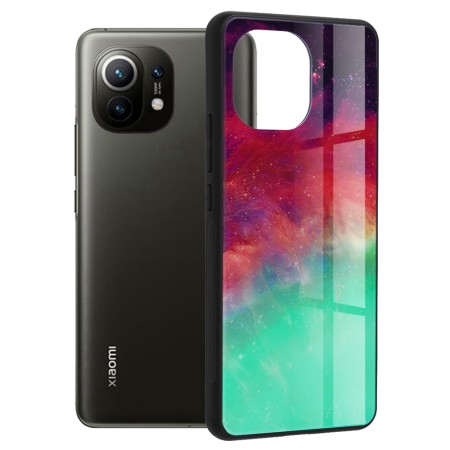 Husa pentru Xiaomi Mi 11 - Techsuit Glaze Series - Fiery Ocean