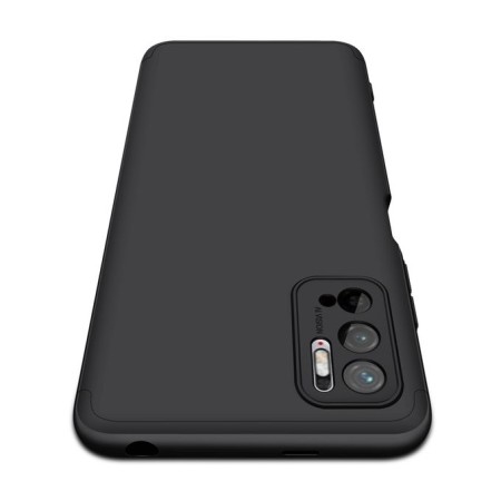 Husa pentru Xiaomi Redmi Note 10 5G / Poco M3 Pro 5G + Folie - GKK 360 - Black