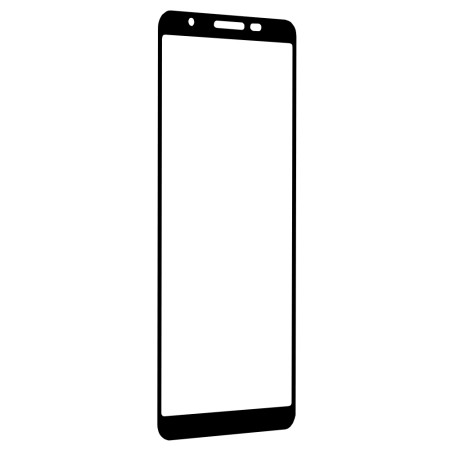 Folie pentru Samsung Galaxy A01 Core / M01 Core - Techsuit 111D Full Cover / Full Glue Glass - Black