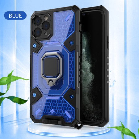 Husa pentru iPhone 11 Pro - Techsuit Honeycomb Armor - Blue