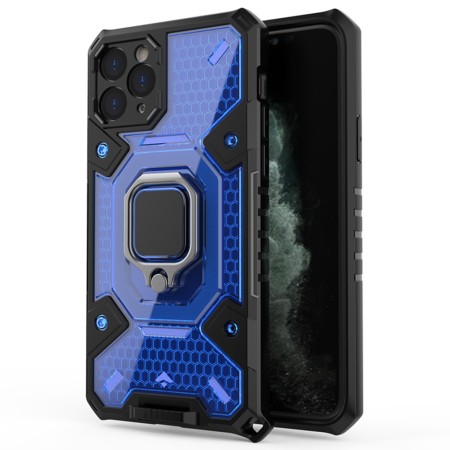 Husa pentru iPhone 11 Pro Max - Techsuit Honeycomb Armor - Blue