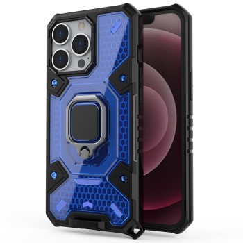 Husa pentru iPhone 13 Pro - Techsuit Honeycomb Armor - Blue