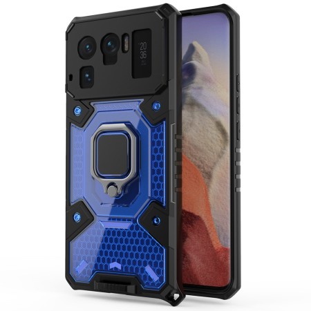 Husa pentru Xiaomi Mi 11 Ultra - Techsuit Honeycomb Armor - Blue