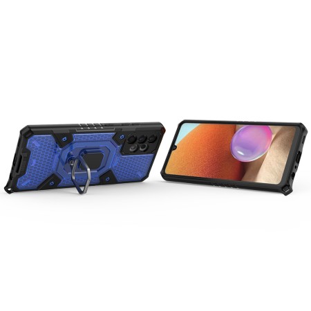 Husa pentru Samsung Galaxy A32 5G - Techsuit Honeycomb Armor - Blue