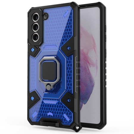 Husa pentru Samsung Galaxy S21 5G - Techsuit Honeycomb Armor - Blue