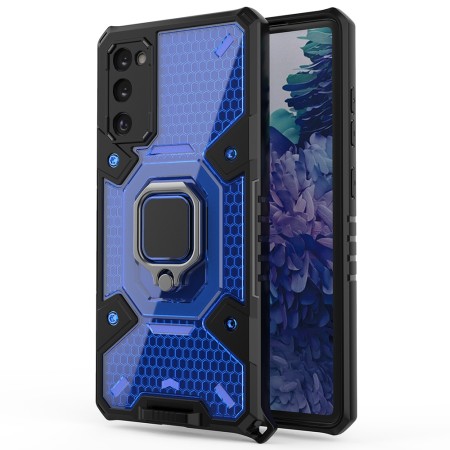 Husa pentru Samsung Galaxy S20 FE / S20 FE 5G - Techsuit Honeycomb Armor - Blue