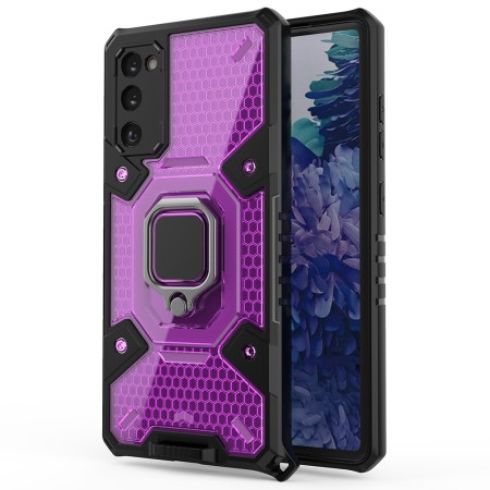 Husa pentru Samsung Galaxy S20 FE / S20 FE 5G - Techsuit Honeycomb Armor - Roz