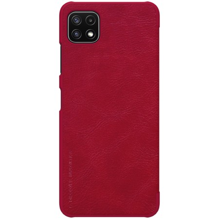 Husa pentru Samsung Galaxy A22 5G - Nillkin QIN Leather Case - Red