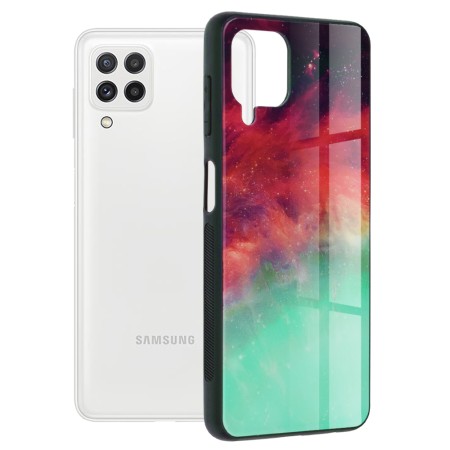 Husa pentru Samsung Galaxy A22 4G / M22 4G - Techsuit Glaze Series - Fiery Ocean