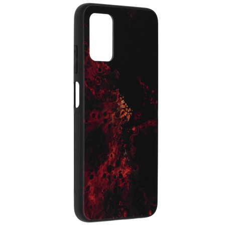 Husa pentru Samsung Galaxy A03s - Techsuit Glaze Series - Red Nebula