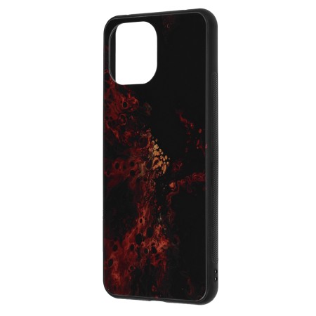 Husa pentru Xiaomi Mi 11 Lite / Mi 11 Lite 5G / 11 Lite 5G NE - Techsuit Glaze Series - Red Nebula