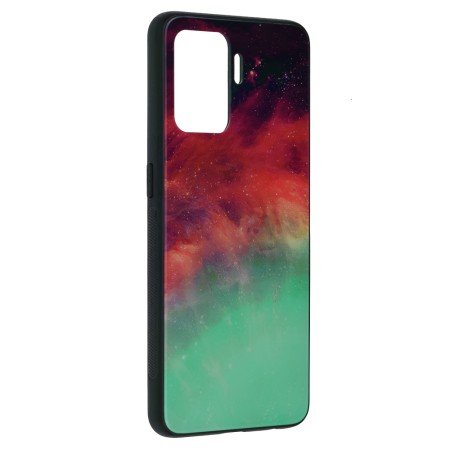 Husa pentru Oppo A94 4G / Reno5 Lite - Techsuit Glaze Series - Fiery Ocean