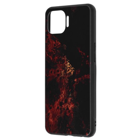 Husa pentru Oppo Reno4 Lite - Techsuit Glaze Series - Red Nebula