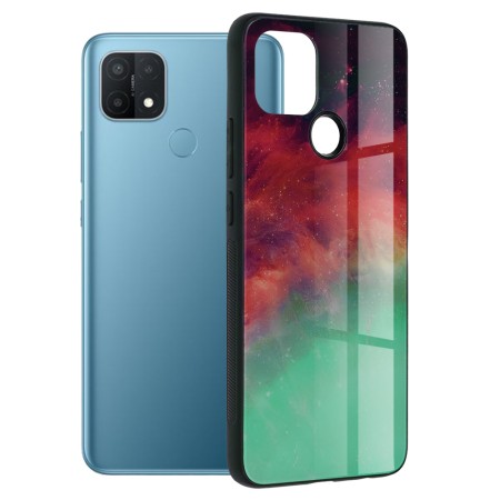 Husa pentru Oppo A15 / A15s - Techsuit Glaze Series - Fiery Ocean