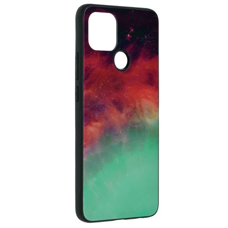 Husa pentru Oppo A15 / A15s - Techsuit Glaze Series - Fiery Ocean