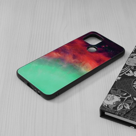 Husa pentru Oppo A15 / A15s - Techsuit Glaze Series - Fiery Ocean