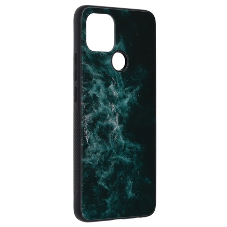 Husa pentru Oppo A15 / A15s - Techsuit Glaze Series - Blue Nebula