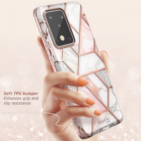 Husa pentru Samsung Galaxy S20 Ultra / S20 Ultra 5G - I-Blason Cosmo - Marble