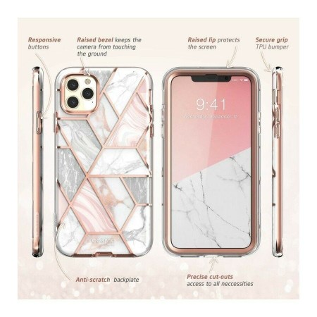 Husa pentru iPhone 11 Pro Max - I-Blason Cosmo - Marble