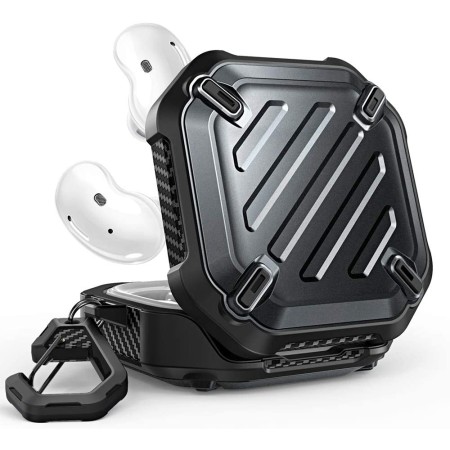 Husa pentru Samsung Galaxy Buds 2 Pro / 2 / Live / Pro - Supcase Unicorn Beetle Pro - Negru