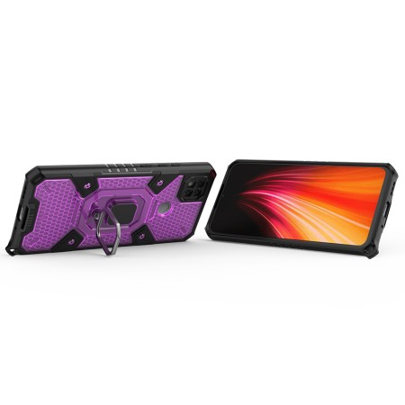 Husa pentru Xiaomi Redmi 9C / Redmi 9C NFC - Techsuit Honeycomb Armor - Rose-Violet