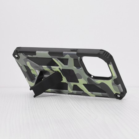 Husa pentru iPhone 13 Pro Max - Techsuit Blazor Series - Camo Lime