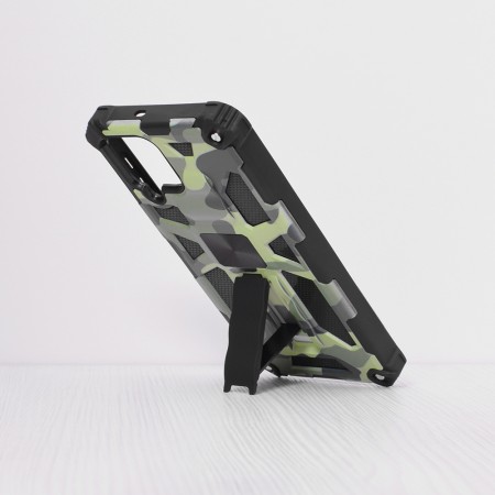 Husa pentru Samsung Galaxy A22 4G / M22 4G - Techsuit Blazor Series - Camo Lime