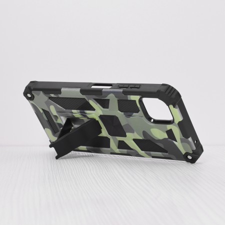 Husa pentru Samsung Galaxy A22 5G - Techsuit Blazor Series - Camo Lime