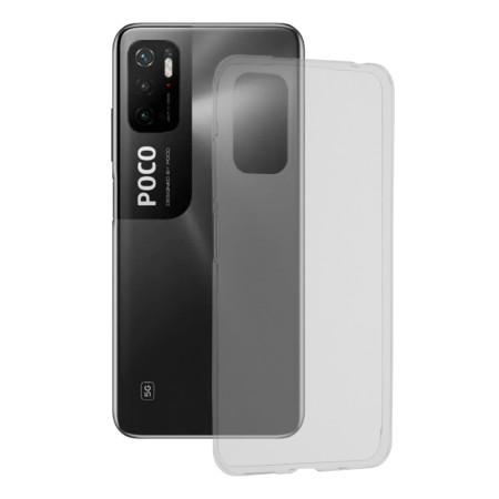 Husa pentru Xiaomi Redmi Note 10 5G / Poco M3 Pro 5G - Techsuit Clear Silicone - Transparenta