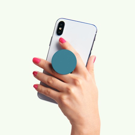 Suport pentru telefon - Popsockets PopGrip - Antimicrobial Turbo Ice