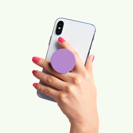 Suport pentru telefon - Popsockets PopGrip - Antimicrobial Lavender