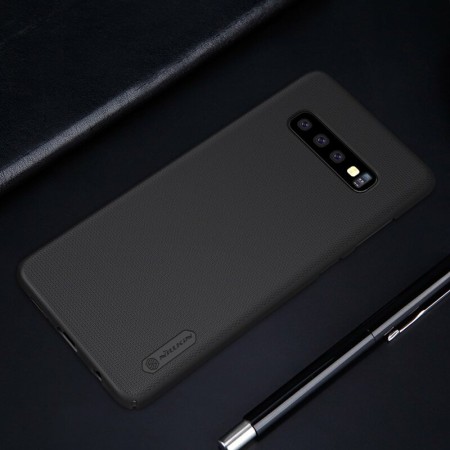 Husa pentru Samsung Galaxy S10 - Nillkin Super Frosted Shield - Black