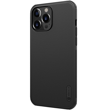 Husa pentru iPhone 13 Pro - Nillkin Super Frosted Shield Pro - Black