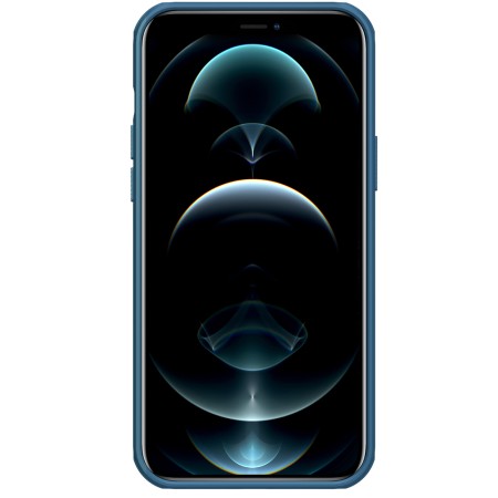 Husa pentru iPhone 13 Pro - Nillkin Super Frosted Shield Pro - Blue