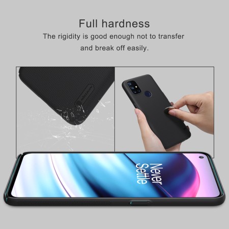 Husa pentru OnePlus Nord CE 5G - Nillkin Super Frosted Shield - Black