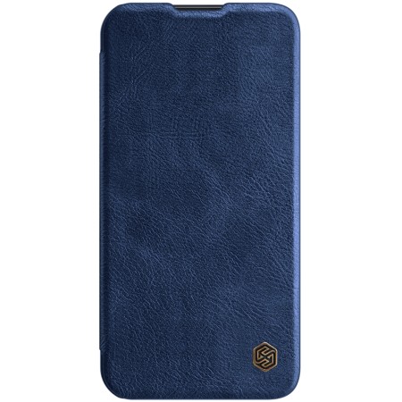 Husa pentru iPhone 13 Pro Max - Nillkin QIN Leather Pro Case - Blue