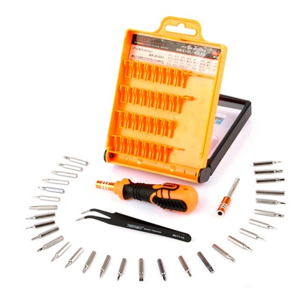 Trusa Surubelnite cu Accesorii 33in1 - Jakemy Precision (JM-8101) - Orange