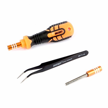 Trusa Surubelnite cu Accesorii 33in1 - Jakemy Precision (JM-8101) - Orange