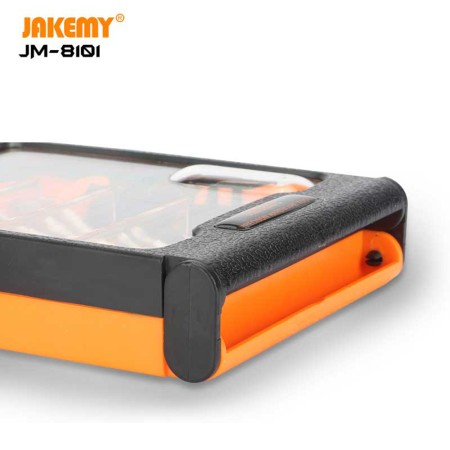 Trusa Surubelnite cu Accesorii 33in1 - Jakemy Precision (JM-8101) - Orange